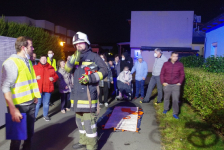 Evakuierung bei Rettet das Kind - Einsatzübung_25