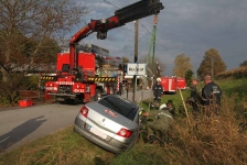 Kurioser Einparkunfall in Rosendorf _8