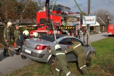 Kurioser Einparkunfall in Rosendorf _9